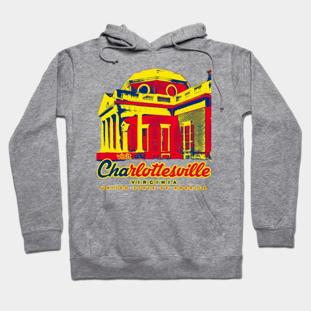 visit Charlottesville, USA Hoodie by AizaBreathe